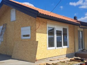 Construction of prefabricated houses with metal structures, hall all nar photo 18