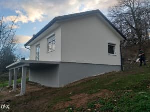 Construction of prefabricated houses with metal structures, hall all nar photo 11