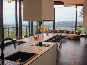 MOVE-IN READY modern villa with a view of the city photo 6