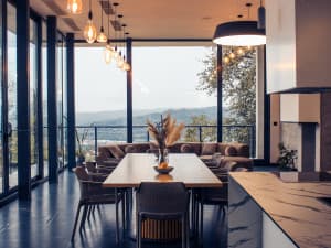 MOVE-IN READY modern villa with a view of the city photo 7