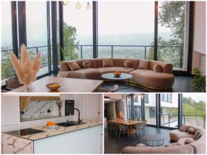 MOVE-IN READY modern villa with a view of the city photo 14