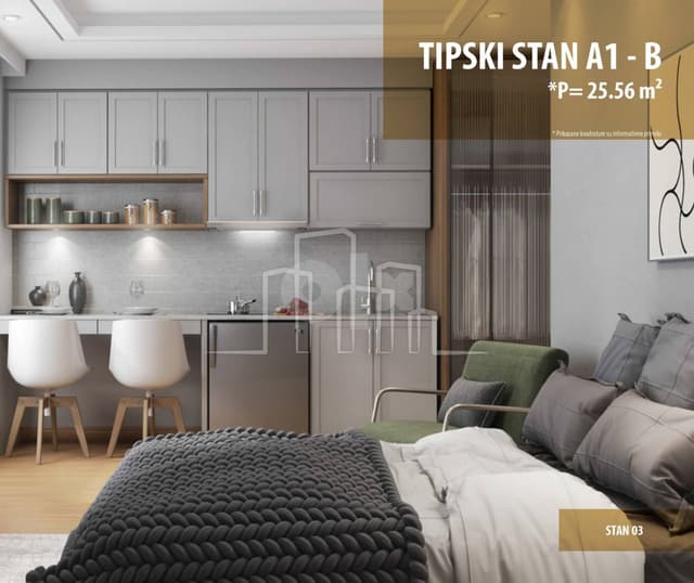 Studio apartment 25.56 Snježna dolina Phase 2 Jahorina