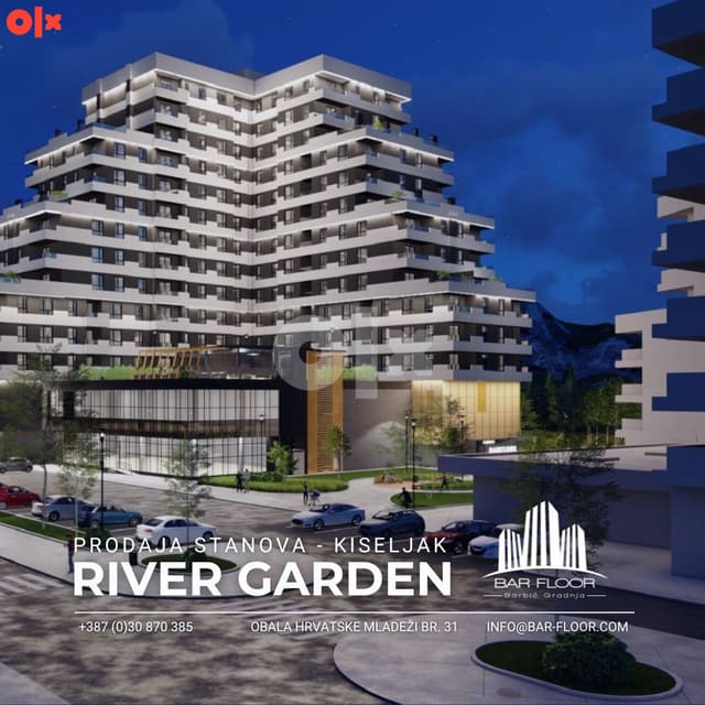 RIVER GARDEN KISELJAK THREE-BEDROOM APARTMENT TYPE G 59.72m2
