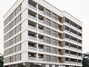 Apartment - flats, Two-room apartment 39.51m2 Gračanica, SPO FERING