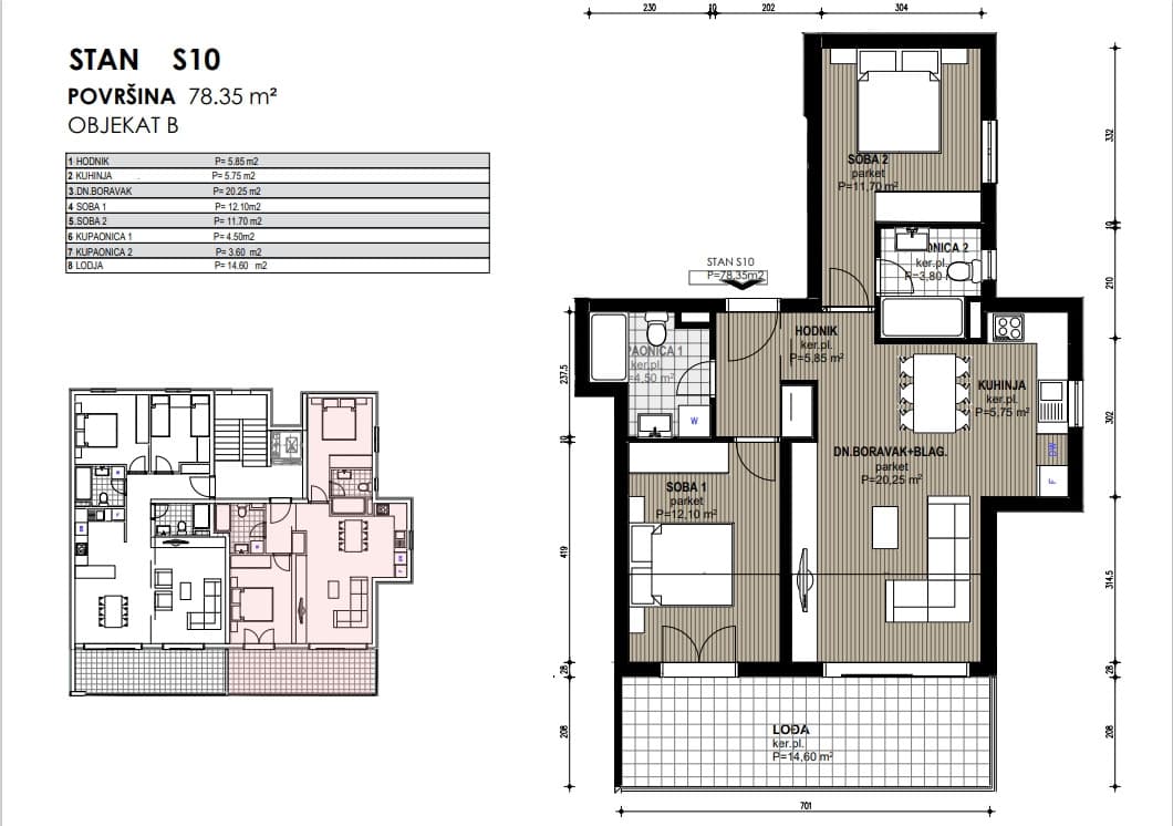 Apartments Živogošće for sale 52-94m2 photo 9