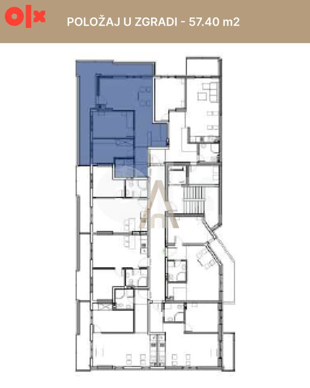 Three-bedroom apartment 57m2 - BORIK, Banjaluka photo 3
