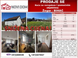 PRICE REDUCED - House with land - ŽEGAR - BIHAĆ