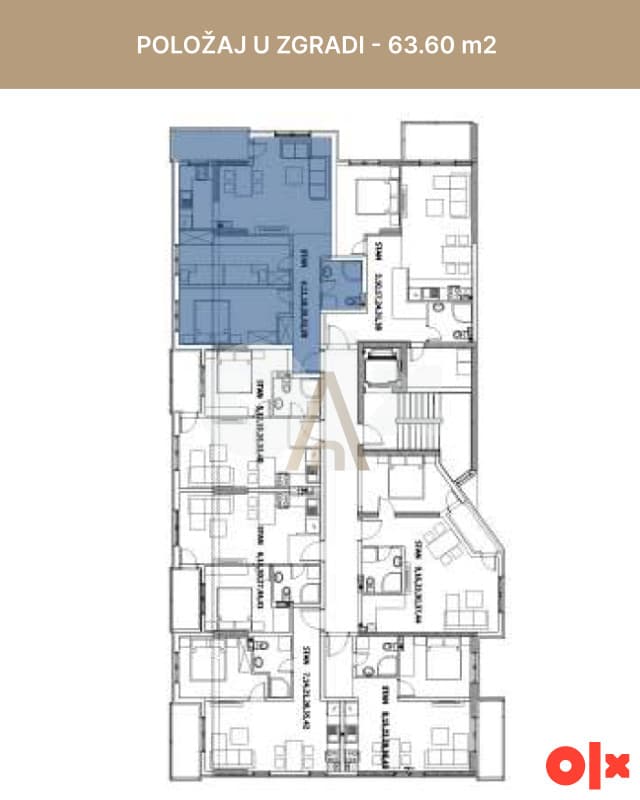 Three-bedroom apartment 63.6m2 - Borik, Banjaluka photo 3