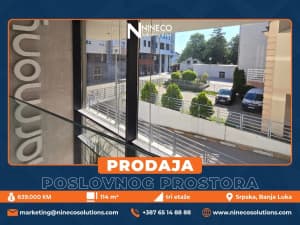 COMMERCIAL SPACE - BANJA LUKA - 114 m2