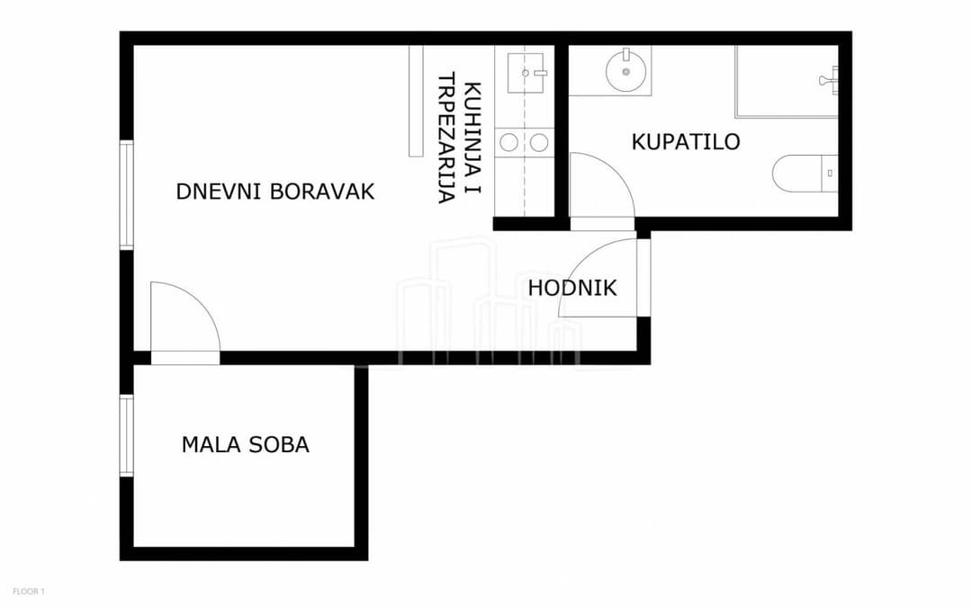 New one-bedroom apartment, 28m2 – Jahorina Vučko photo 17