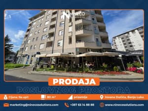 COMMERCIAL SPACE - BANJA LUKA - 80 m2