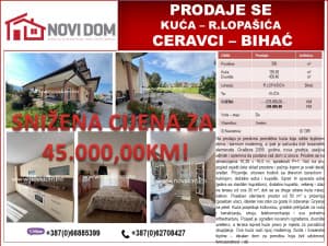 PRICE REDUCED - House - Radoslava Lopašića - BIHAĆ