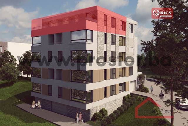 NEW BUILDING SKENDERIJA: Four-bedroom penthouse, 116m2