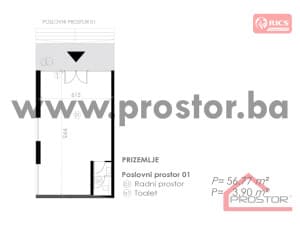 Novogradnja STUP!Poslovni prostor, 60m2, 4.120KM/m2 photo 2
