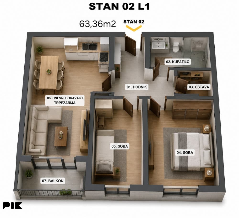 Apartments and flats in Bugojno photo 6