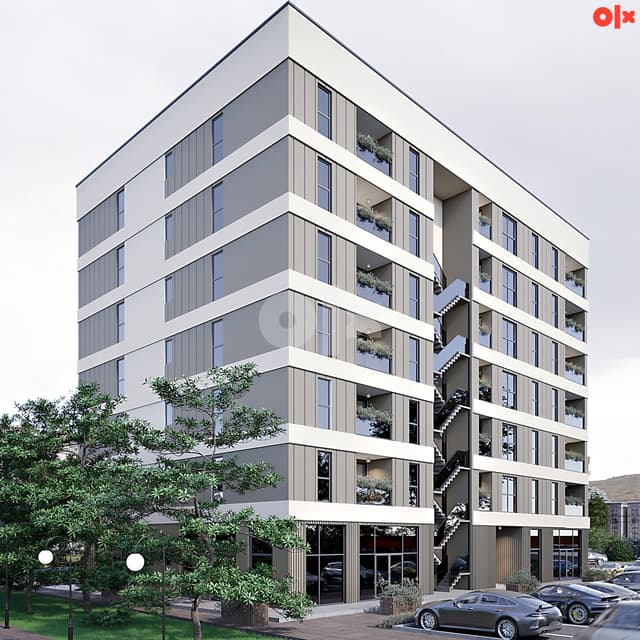 Apartment - Apartments, Three-room apartment 63.24m2 Gračanica SPO FERING
