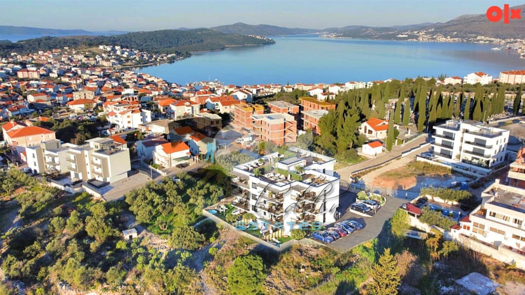 Ciovo, penthouse apartment in a new building with sea view, second floor, 74 m2 photo 16