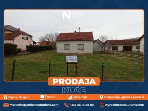 HOUSE AND LAND - GLAMOČANI - LAKTAŠI