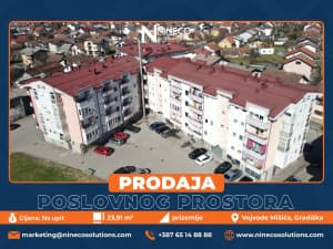 COMMERCIAL SPACE - GRADIŠKA - 23.91 m²