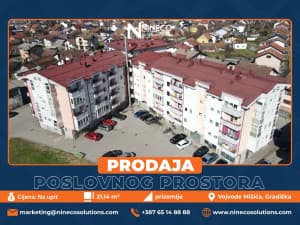COMMERCIAL SPACE - GRADIŠKA - 21.14 m²
