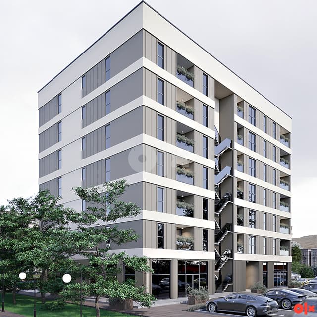 Apartment - Apartments, Three-room apartment 64.06m2 Gračanica SPO FERING