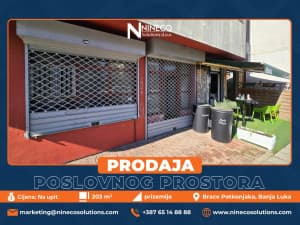 COMMERCIAL SPACE - OBILIĆEVO - BANJA LUKA - 203 m2