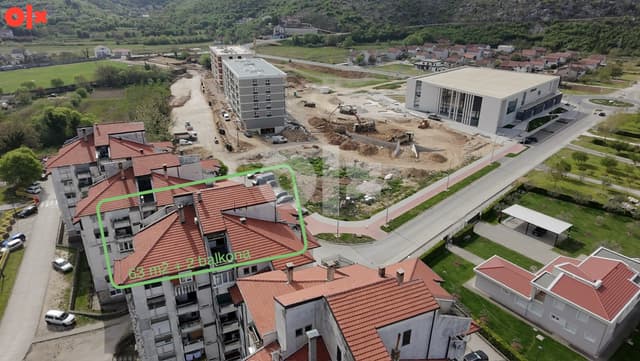 Apartment Stolac / 63 m2 / Ready to move in