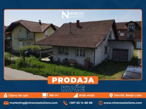 HOUSE - DERVIŠI - BANJA LUKA - 160 m2