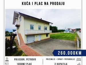 House Prijedor (Petrovo) 270m2, plot 1000m2 photo 2