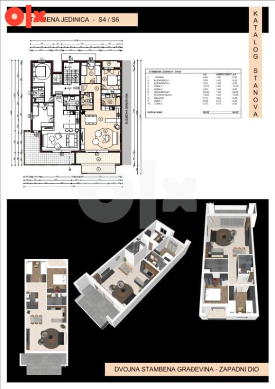 Makarska new build two-bedroom apartment 90 m2 photo 4