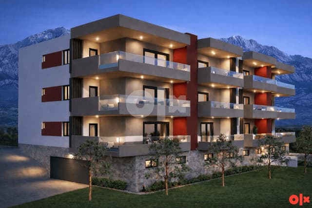 Two-bedroom apartment Makarska 80 m2 new construction
