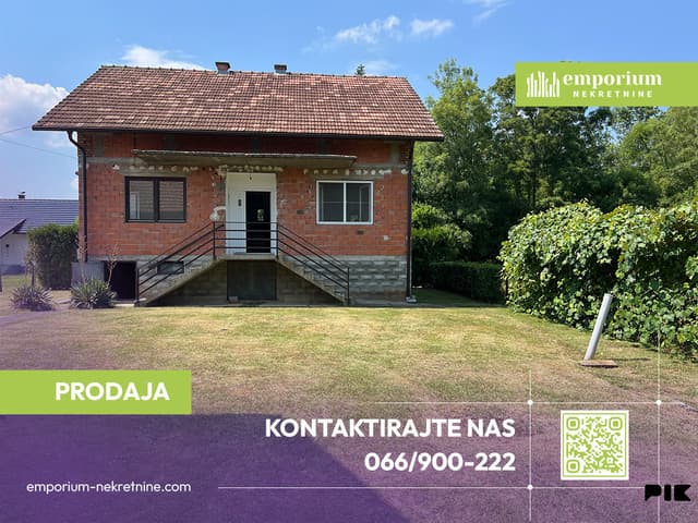 House with auxiliary building and land of 14,034 m²