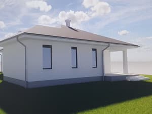 House in Gradiška, 145m2 - grey phase and plot of 1000m2 photo 8