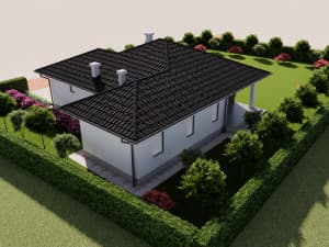 House in Gradiška, 145m2 - grey phase and plot of 1000m2 photo 11