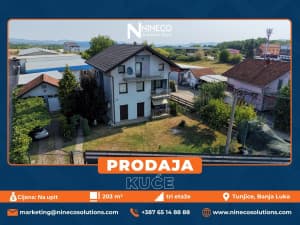 HOUSE - TUNJICE - BANJA LUKA - 203 m2