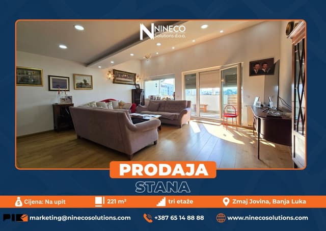 APARTMENT - BANJA LUKA - 221 m2