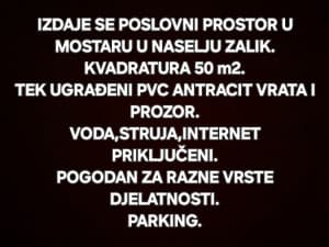 MULTIFUNCTIONAL Commercial Space Mostar