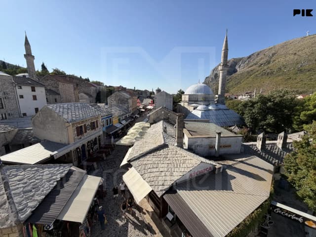 Three-bedroom apartment in Mostar’s Old Town, located on a prestigious site