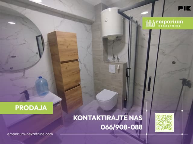 Spacious three-bedroom apartment, 84m²