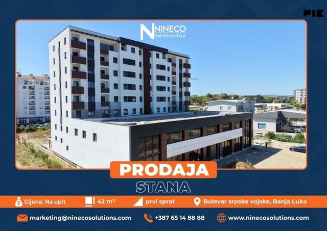 APARTMENT - BORIK - BANJA LUKA - 40 m2