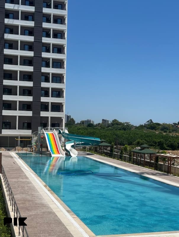 Apartment for sale in Mersin, 650 meters from the beach