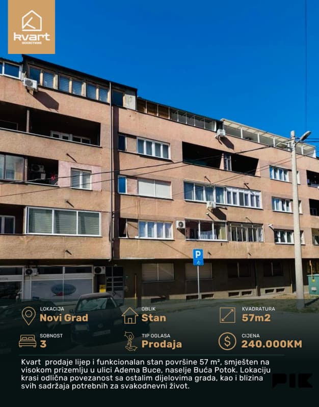Apartment Sarajevo - Novi Grad
