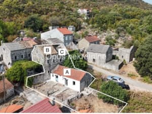 FOR SALE, Pelješac stone house with sea view B and C photo 3