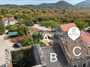 FOR SALE, Pelješac stone house with sea view B and C photo 4