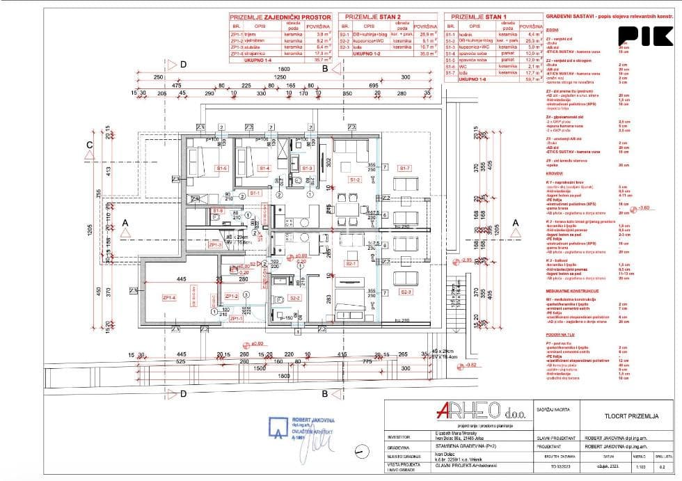 IVAN DOLAC, HVAR one-bedroom apartment S2 47,52 m2 GROUND FLOOR photo 10