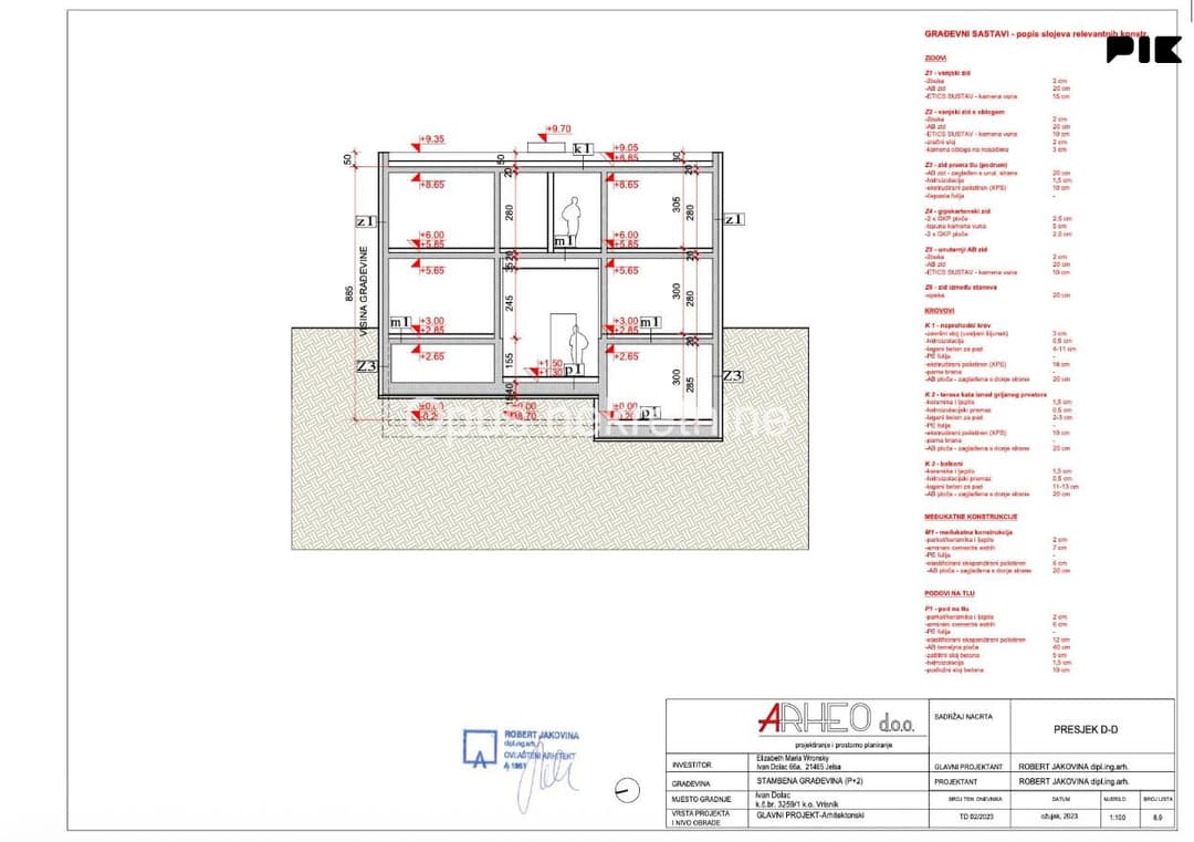 HVAR, IVAN DOLAC two-bedroom apartment S6 75.45 m2 2nd FLOOR photo 17