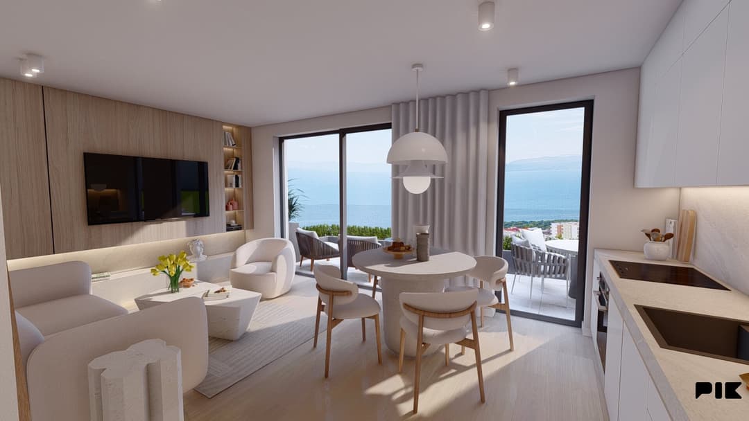 HILLS 3 MAKARSKA - LUXURY APARTMENT UNDER CONSTRUCTION 83.85 m2 photo 13