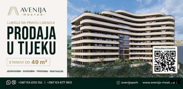 Avenija Park Apartments Under Construction Mostar photo 3