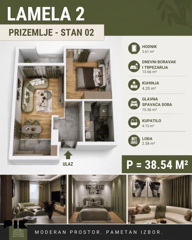 D4 - DOBRINJA 4 - ONE-ROOM APARTMENTS DIRECTLY FROM THE DEVELOPER photo 4