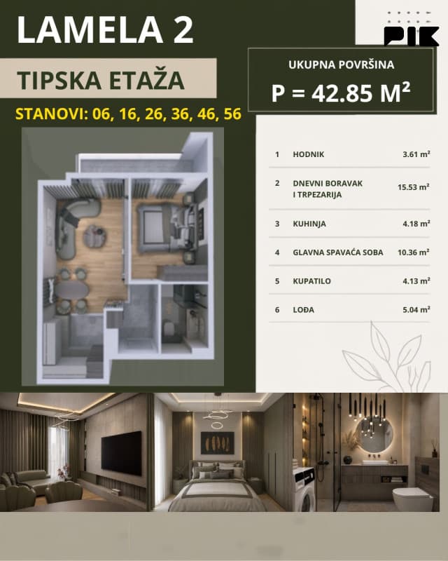 D4 - DOBRINJA 4 - ONE-ROOM APARTMENTS DIRECTLY FROM THE DEVELOPER photo 8